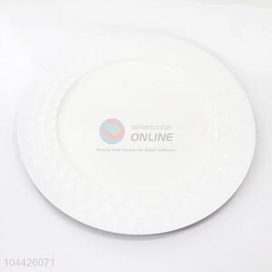 Hot Sale Reusable Round Plastic Dinner Plate