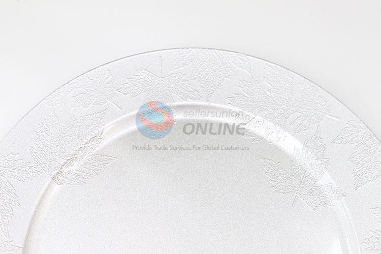 Round Plastic Plate Food Tray with Low Price