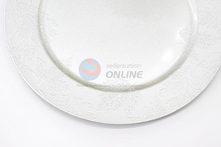 Round Plastic Plate Food Tray with Low Price