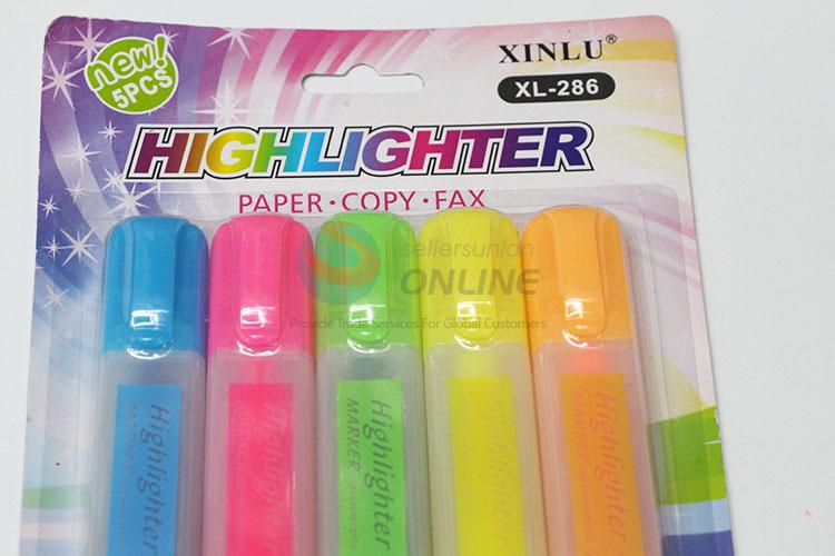 Professional Plastic Highlighters Set