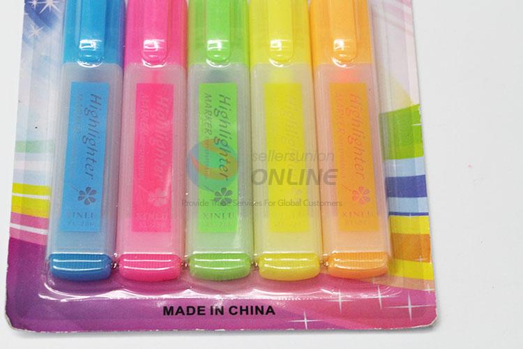 Professional Plastic Highlighters Set