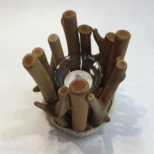 Factory price wooden candleholder