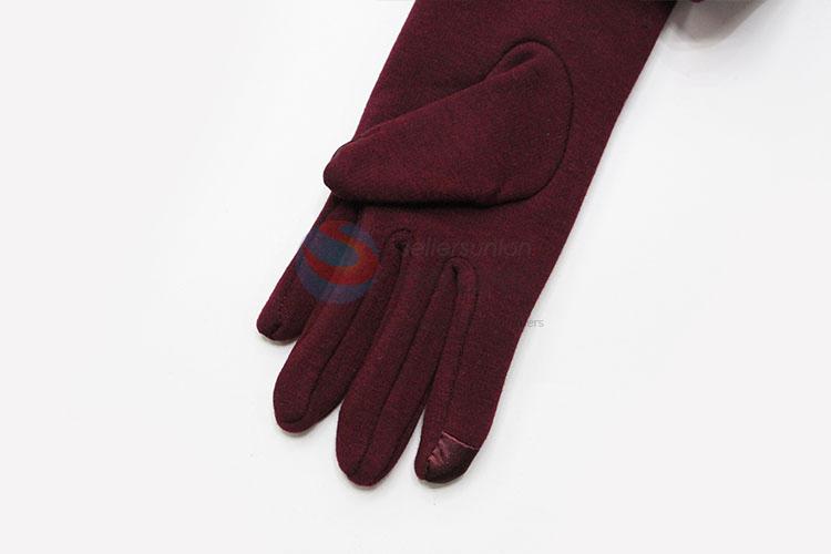 Factory Sales Winter Women Warm Mitten Fashion Gloves