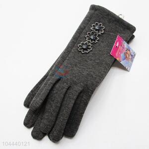 Factory Export Female Gloves Women's Winter Outdoor Full Fingers Mittens Glove