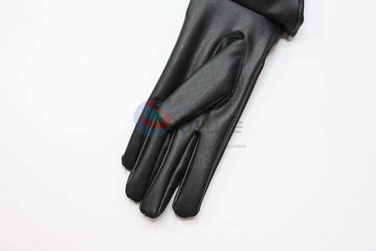 Cheap Price Female PU Gloves Women's Winter Outdoor Full Fingers Mittens Glove