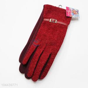 Top Selling Female Gloves Women's Winter Outdoor Full Fingers Mittens Glove