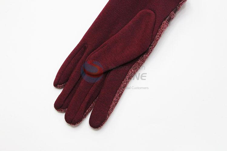 Wholesale Popular Winter Women Warm Mitten Fashion Gloves