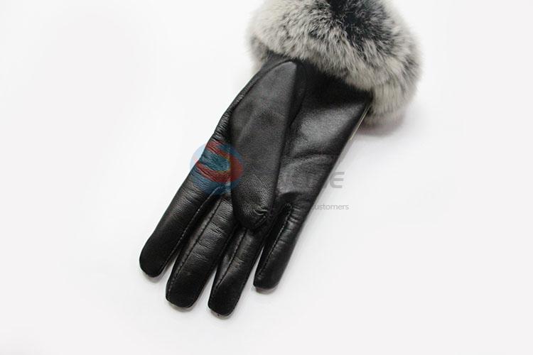 Competitive Price PU Women Dress Fashion Winter Gloves