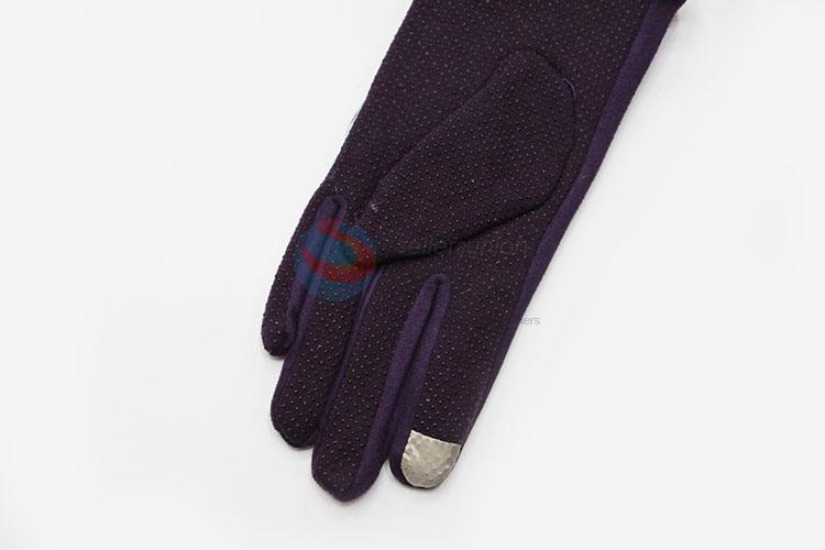 Wholesale Cheap Winter Women Warm Mitten Fashion Gloves