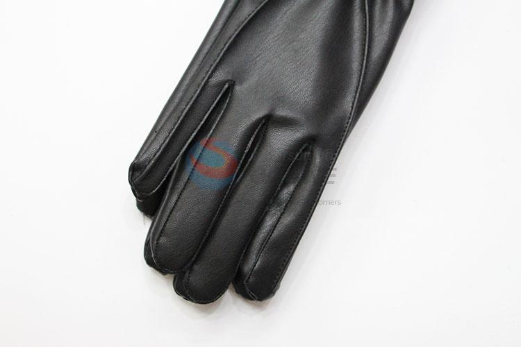 Cheap Price Female PU Gloves Women's Winter Outdoor Full Fingers Mittens Glove