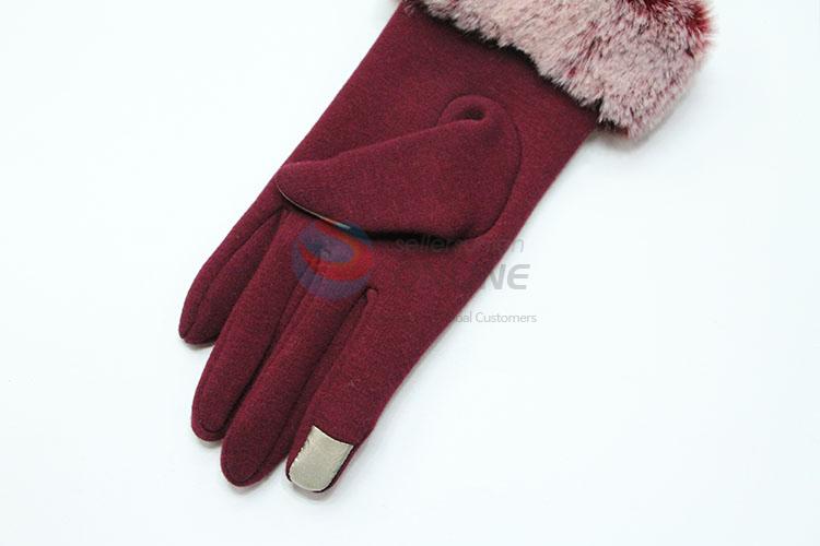 Promotional Item Winter Women Warm Mitten Fashion Gloves