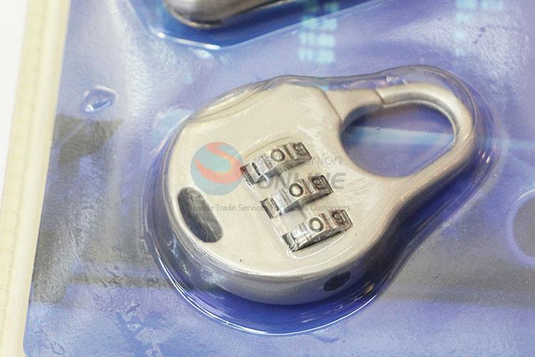 Fashion Mini Luggage Locks 3D Lock Code Luggage Padlock