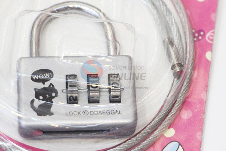 New And Hot Cute Padlock Luggage Lock for Zipper Bag