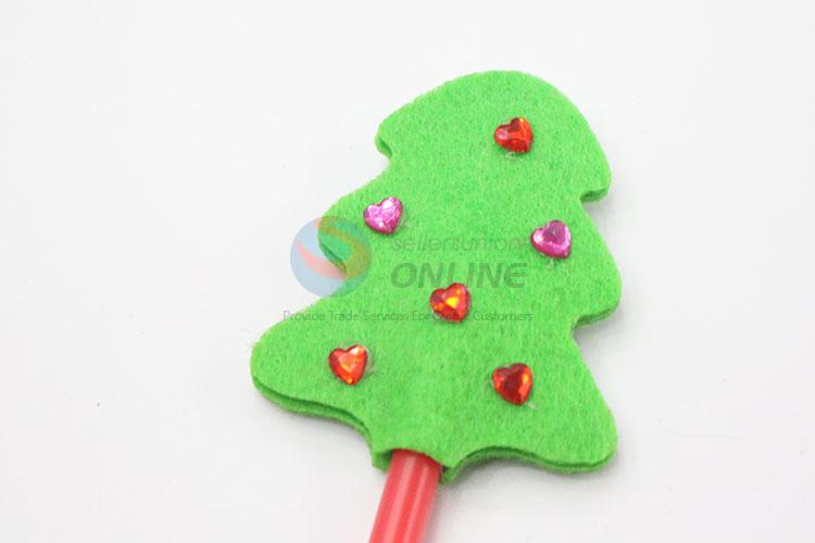 Christmas Tree Plastic Ballpoint Pen for Wholesale