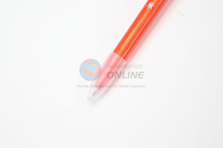 Dice Design Feather Plastic Ballpoint Pen