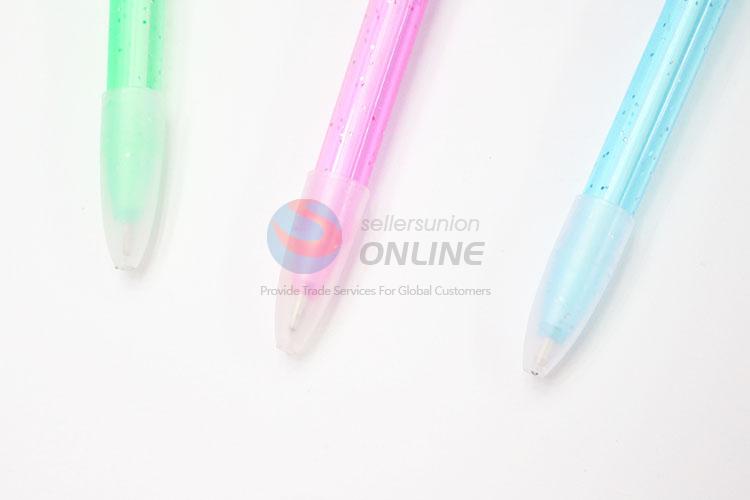 Owl Design Feather Plastic Ballpoint Pen