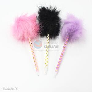 Wholesale Hairball Plastic Ballpoint Pen