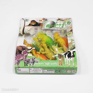 Cute best popular style dinosaur model toy set