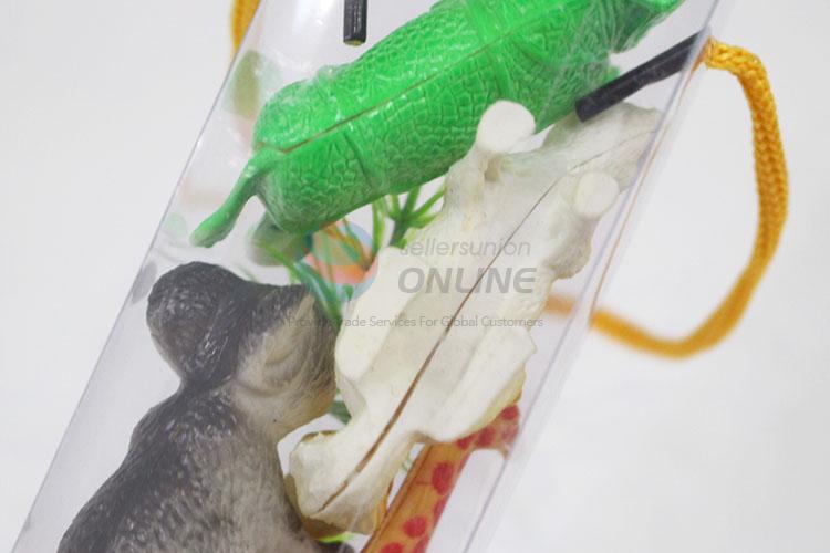 Promotional cool low price animal model toy set