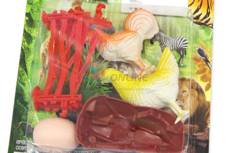 Good Quality Simulation Animal Toy Cute Hens Model Toy