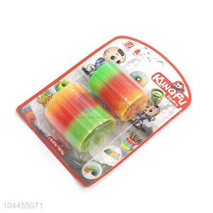 Best Sale Plastic Rainbow Spring Children Educational Toy