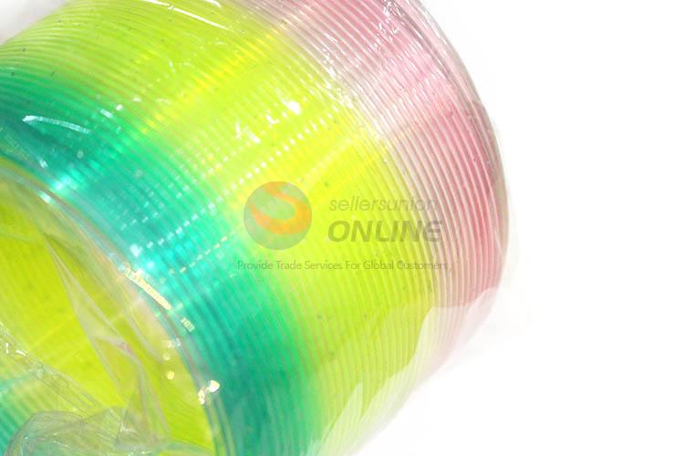 Best Selling Plastic Rainbow Spring Kids Educational Toy