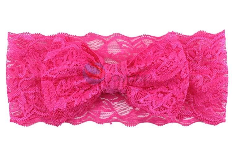 Big Promotional Lace Bowknot Baby Hair Accessories