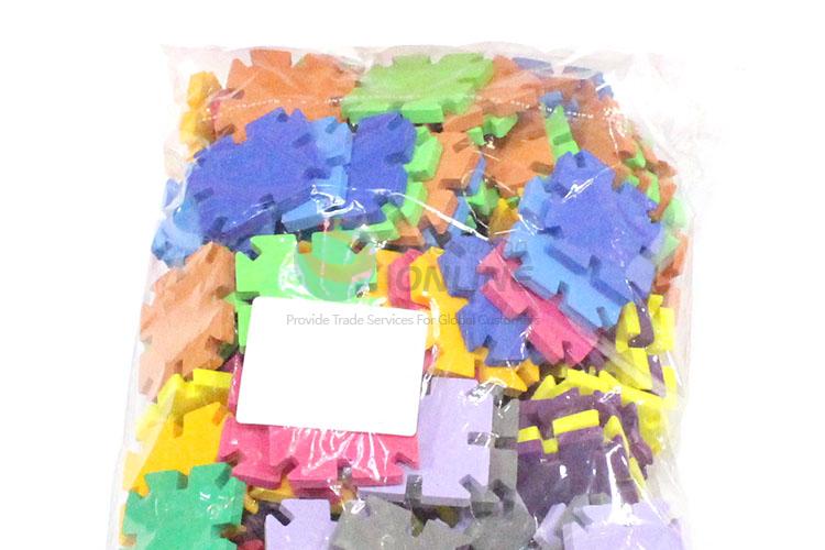 Good Quality 168 Pieces Pieces Square Snowflake Blocks For Kids