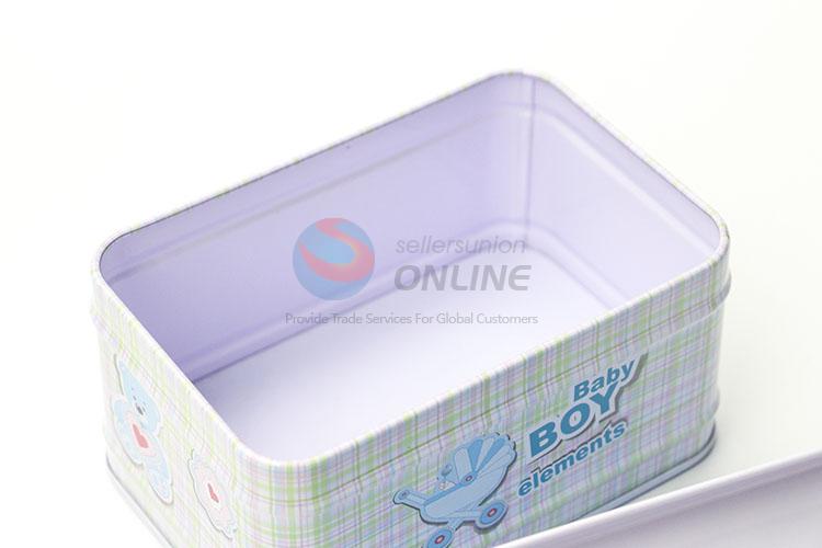 Best Selling Tin Storage Box with Handle