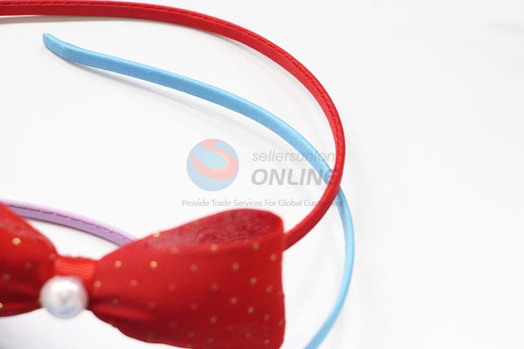 Wholesale Non-slip Hair Accessories with Bowknot Decoration