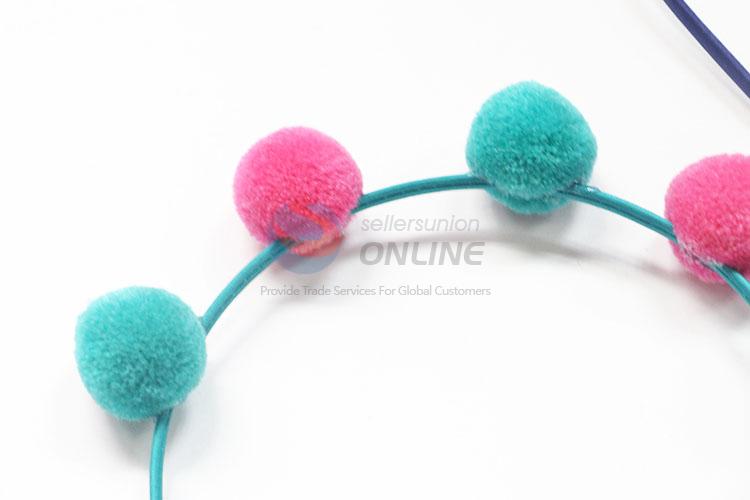 Wholesale Custom Korean Boutique Big Pink Dotted Hair Clasp