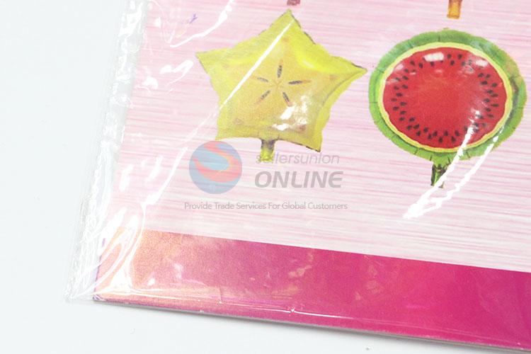 Fashion Cute Fruit Shaped Foil Balloon Marriage Decoration Balloon