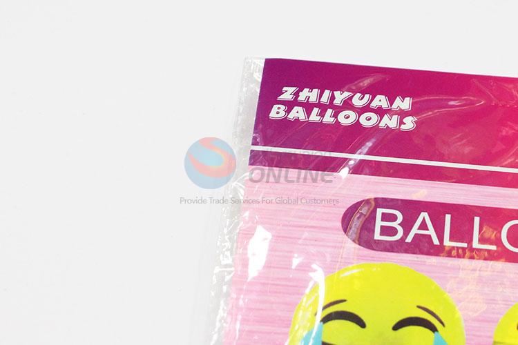 Wholesale Different Expression Shaped Foil Balloons Silver Gold Birthday Party