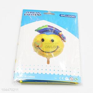 Smiling Face Foil Balloons Children Gift Birthday/Party/Wedding Decoration