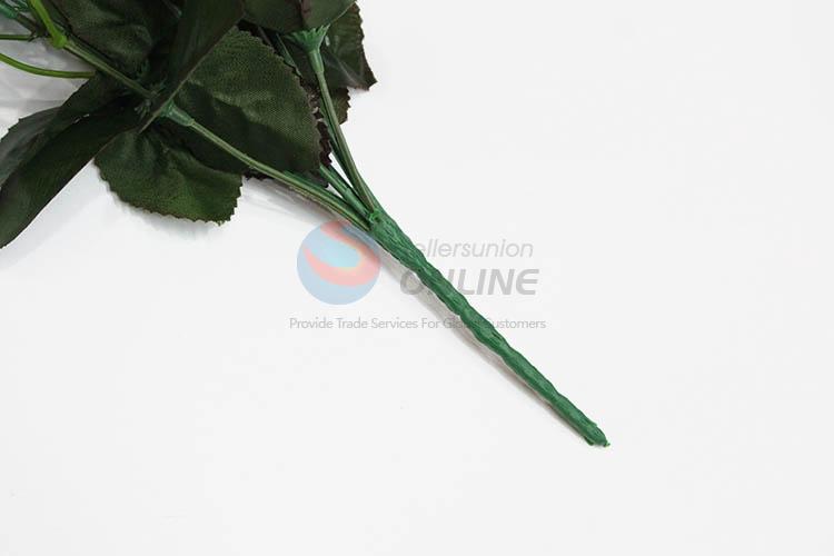 New arrival delicate style fake bouquet artificial rose