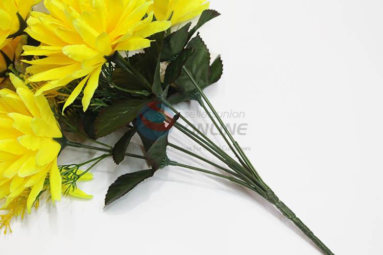 Best selling promotional fake flobouquetwer artificial chrysanthemum