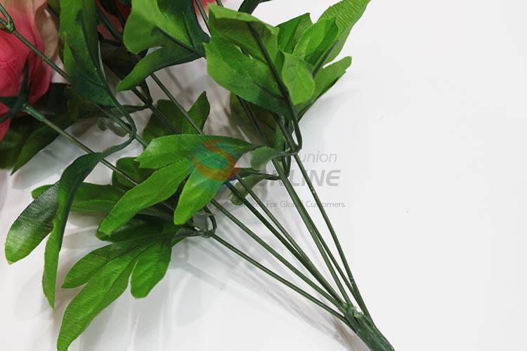 Factory supply cheap fake bouquet artificial peony