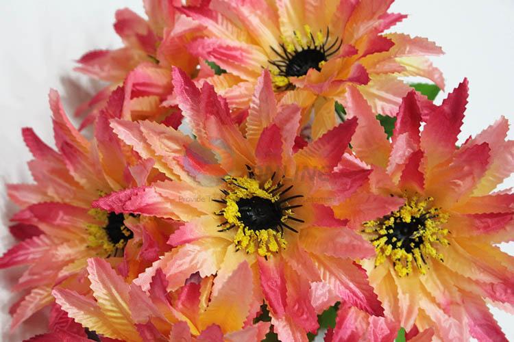 Latest design factory wholesale fake bouquet artificial chrysanthemum