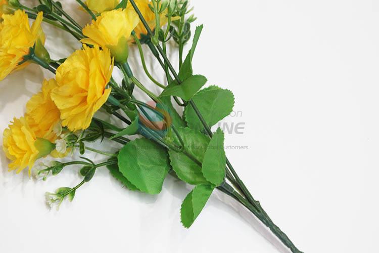 Fancy delicate top quality fake bouquet artificial carnation