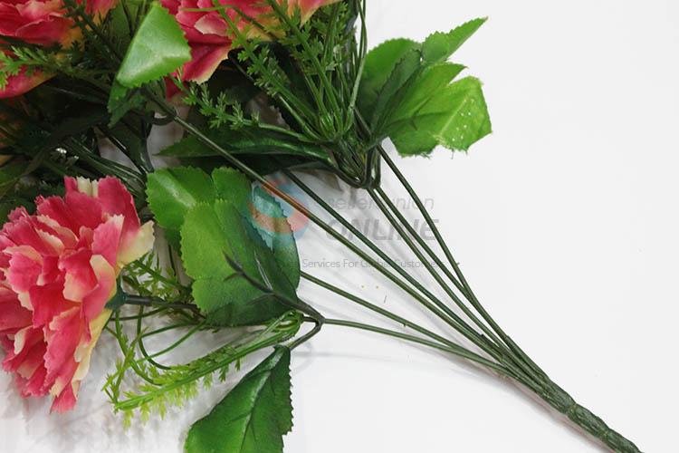 Cheap wholesale high quality fake bouquet artificial carnation