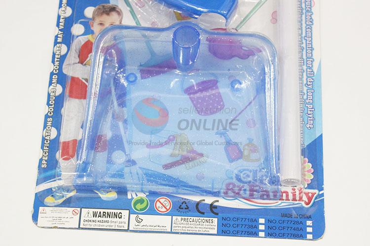 Mini plastic cleaning set toy