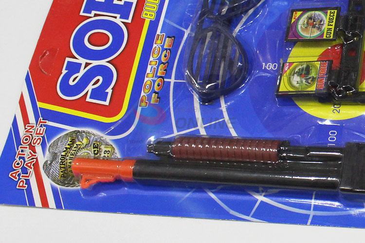 Popular low price police implements model toy