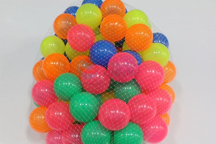 Newest design low price plastic ocean ball