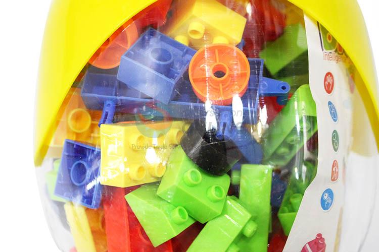 Best Quality 108 Pieces Plastic Building Block With Owl Shape Barrel