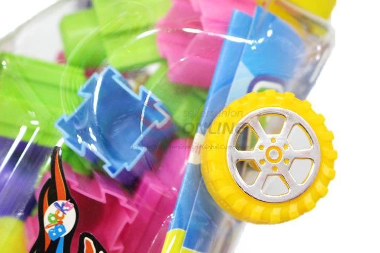 Cool Cartoon Car Packing 40 Pieces Educational Building Blocks