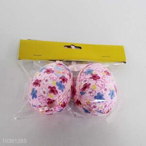 Pretty Cute 2pc Festival Decorations Easter Colorful Eggs