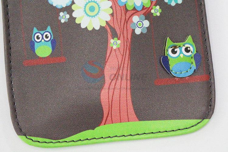 Owl pu bank/id card bag