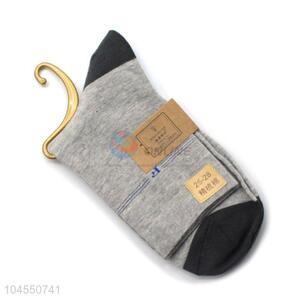 Factory promotional good quality printed thickened men cotton socks