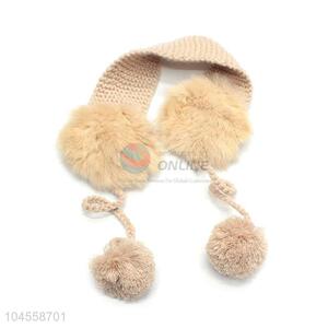 Factory supply delicate <em>earmuff</em> with fuzzy ball