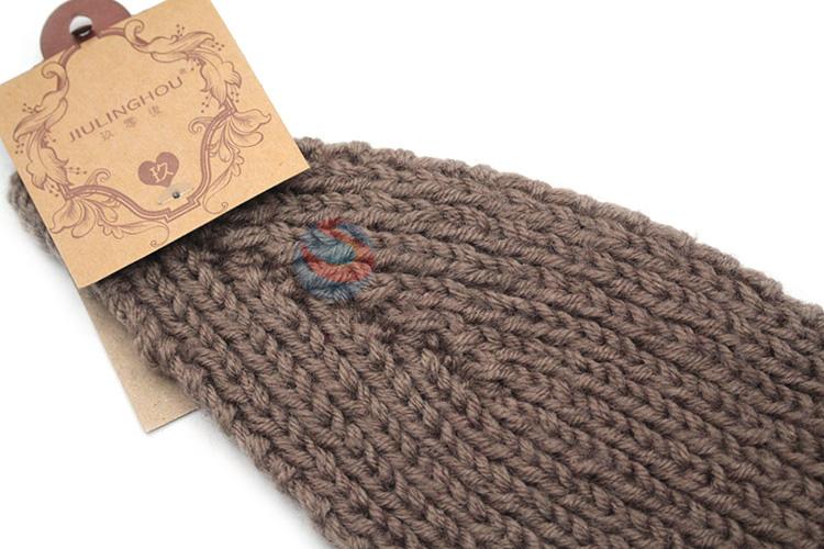 Nice classic cheap winter knitted headband